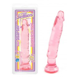 Plug Fallo Anale in Jelly Rosa Crystal Anal Starter 6" Doc Johnson
