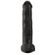 Enorme Dildo Nero 15" Maxi Fallo 40 cm Realistico Gigante King Cock