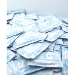 Stock 100 pz Preservativi Profilattici Smoothglide Classico Condom Classici