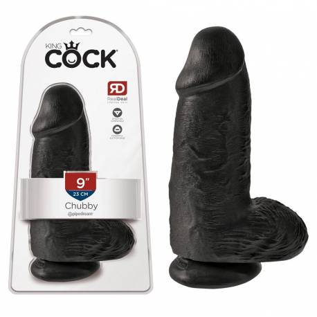 Maxi Dildo Anale Vaginale Realistico Fallo Gigante Nero dal Diametro Enorme King Cock