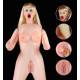Bambola Donna Bionda Gonfiabile e Realistica con Silicone, per Uomo uso Sessuale