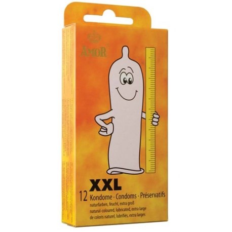 Preservativi Extra Large Profilattici Lunghi Amor XXL Condom 3 o 12 pezzi